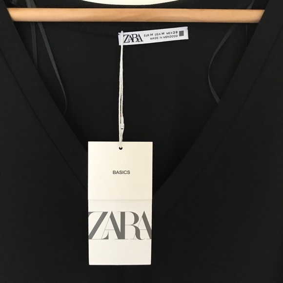 Zara V-Neck Top Size M - Picture 2 of 4